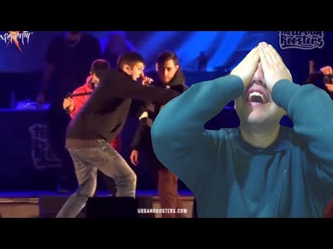 ¡INGENIO MÁXIMO! CHUTY VS BLON | FMS MADRID 2017 | MARALB REACT