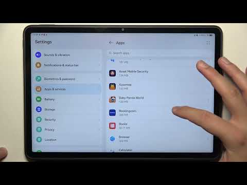 How to Uninstall Apps in Huawei MatePad 11.5?
