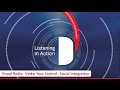 Visual Radio: Under Your Control - Social Integration (Listening In Action)
