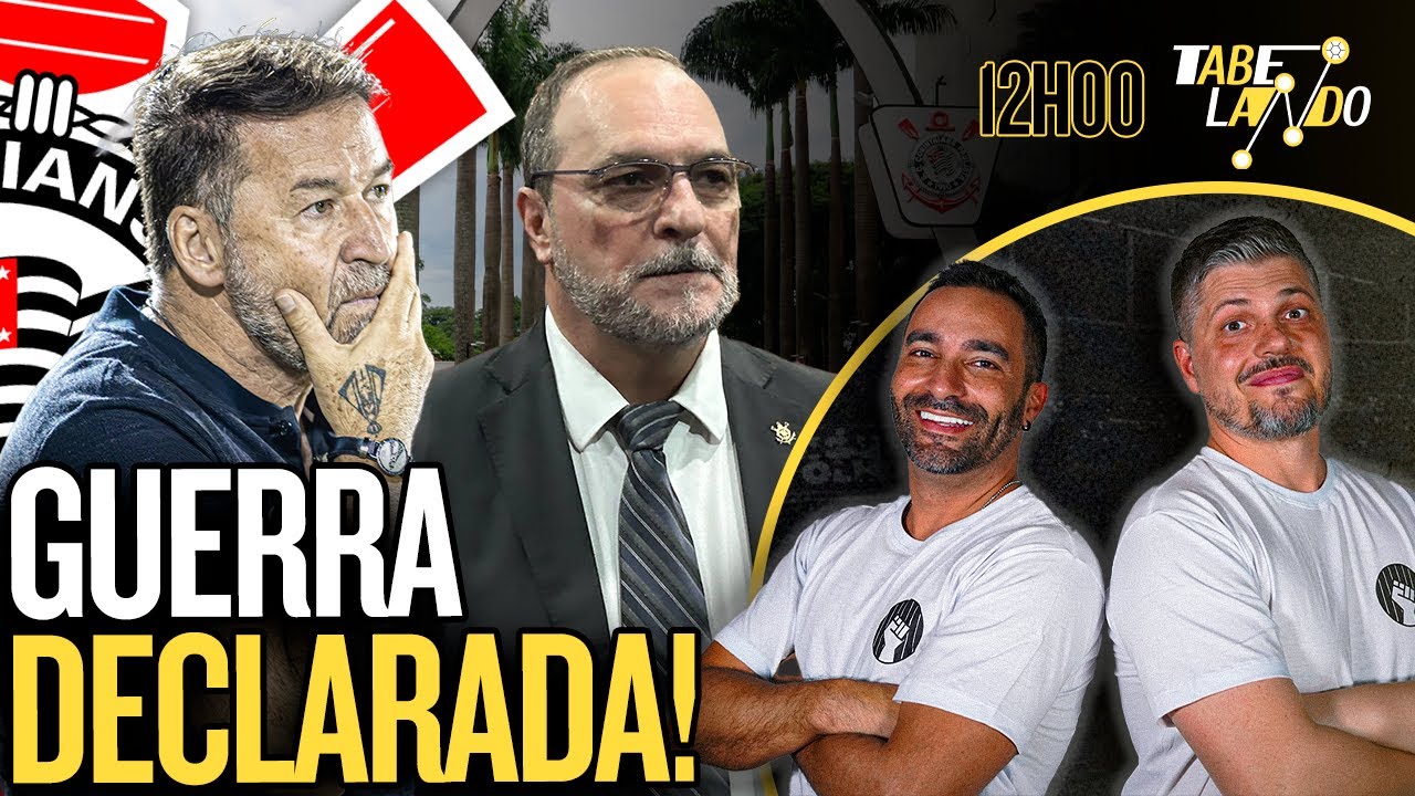 CORINTHIANS VIVE DUELO DE TITÃS ENTRE PRESIDENTES DA DIRETORIA E DO CONSELHO