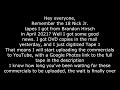 Brandon Hirsch Nick Jr Tapes Announcement