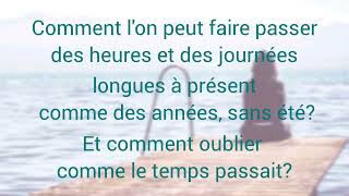 Mireille Mathieu - Apprends-moi (Paroles/Lyrics)