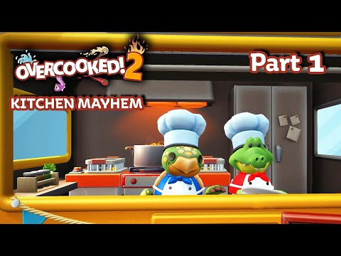 KITCHEN MAYHEM | Overcooked 2