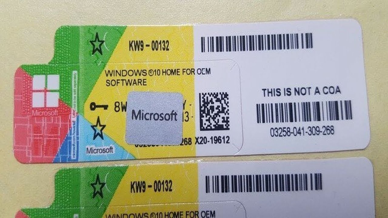 🔑 OEM ключи для Windows по чесноку