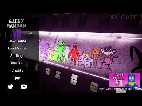 Garten of Banban 7 Main Menu Theme Music