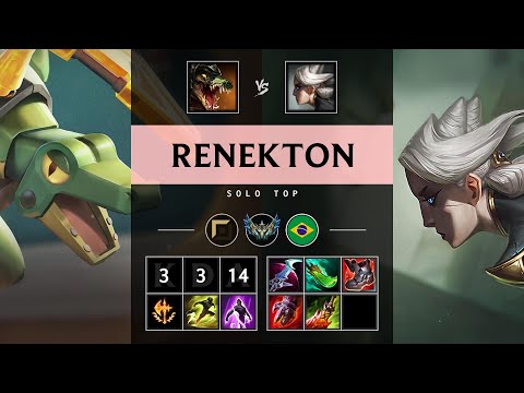 Renekton Top vs Camille - BR Challenger Patch 25.18
