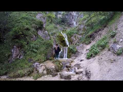 Der Stod Wasserfall am Achensee / Tirol