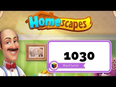 Homescapes Level 1030 - No Boosters