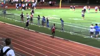 2012 Kansas Centennial League 4x400 Shawnee Heights sets Record