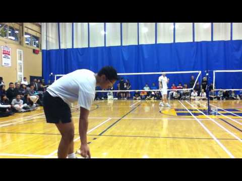 2012 TDCAA Badminton Gold Medal Match Second Set