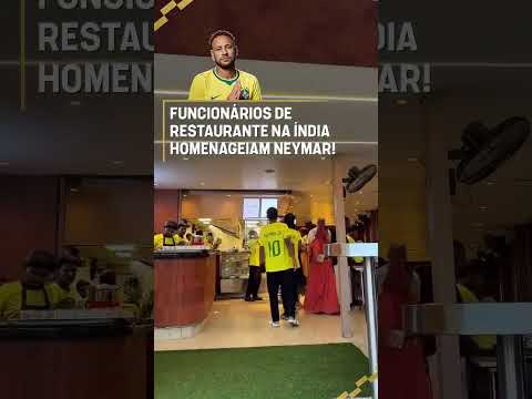 O NEYMAR É MUITO ÍDOLO FORA DO BRASIL TAMBÉM! 🇧🇷🤩 #shorts