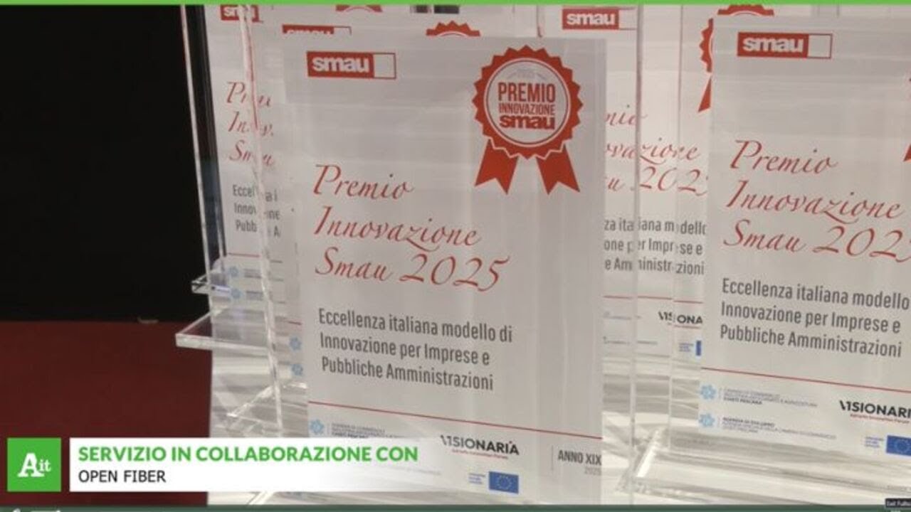 Il premio Innovazione Smau al Comune di San Giovanni Teatino