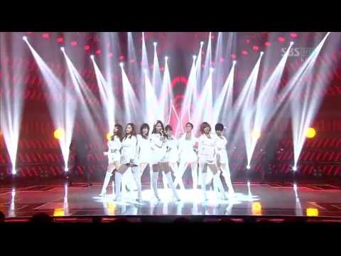 Nine Muses - News 나인뮤지스 - 뉴스 [live on SBS Inkigayo] [120129]