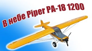 Первый полет самолета Piper PA-18 1200