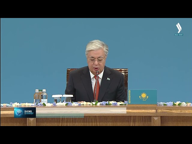 Президент Борбордук Азия мамлекет башчылары менен Германиянын Федералдык канцлеринин жолугушуусуна катышты