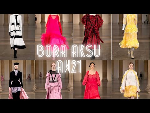 Bora Aksu AW21 at Tate Britain Central Hall
