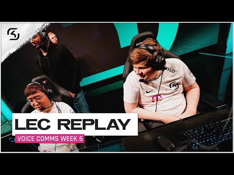 REPLAY: SK vs XL & MAD Voice Comms | SK LEC SUMMER W6