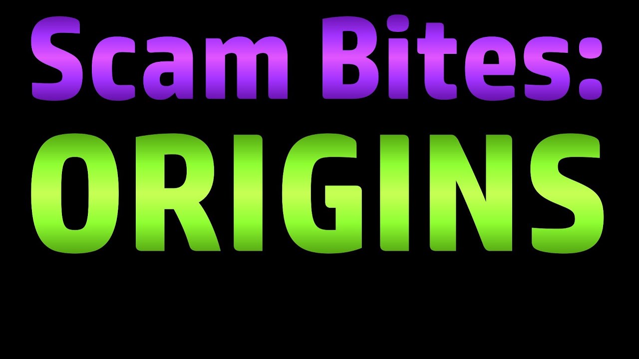 Scam Bites: Origins.  How My Scambaiting All Began