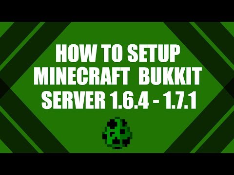 How to setup Minecraft Bukkit Server 1.6.4 1.7.1 [BESTWAY][PLUGINS]