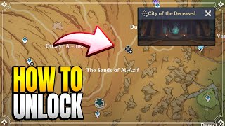 How to Unlock "City of the Deceased" Domain | World Quests & Puzzles |【Genshin Impact】