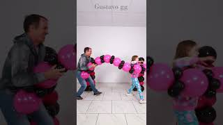 balloon decoration ideas 🤩 birthday decoration ideas at home - cartoon cartoon #cartoon #shorts