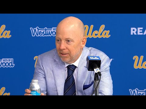 UCLA M. Basketball Postgame - Coach Cronin, vs. Pepperdine (Nov. 7, 2025)