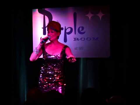 Morganne Picard singing Besame Mucho in Palm Springs