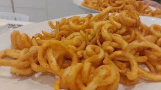 Cooking  a lot of food