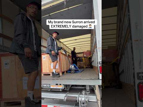 $7000 bike arriving like this is crazy #Surron #UltraBee #CommonTrafficMafia #Cars