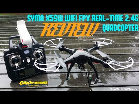 SYMA X5SW QUADCOPTER with WIFI FPV CAMERA - REVIEW
