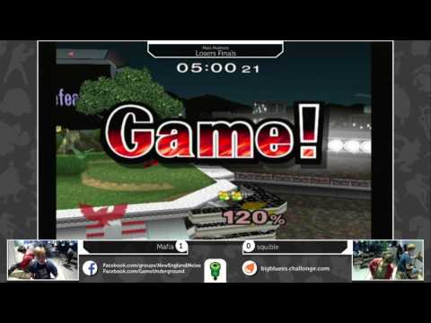 Mass Madness 17 SSBM - Mafia (Peach, C. Falcon) vs. squible (Fox) - Melee LF