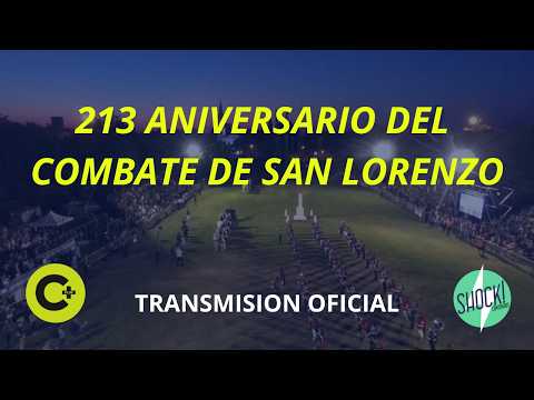 213 aniversario del combate de San Lorenzo
