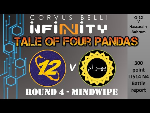 Fast Panda Gaming: Infinity N4 Battle Report - Mindwipe (Hassassin Bahram vs O-12)