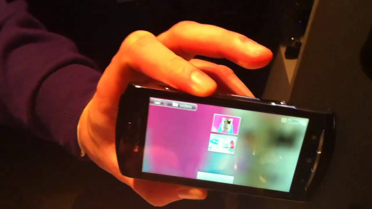 Sony Ericsson Xperia neo Demonstration