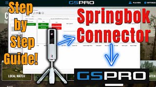 How-to Setup GSPRO and the SPRINGBOK Connector - FAQs and Best Tips