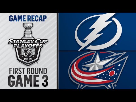 Blue Jackets beat Lightning, go up 3-0 in series