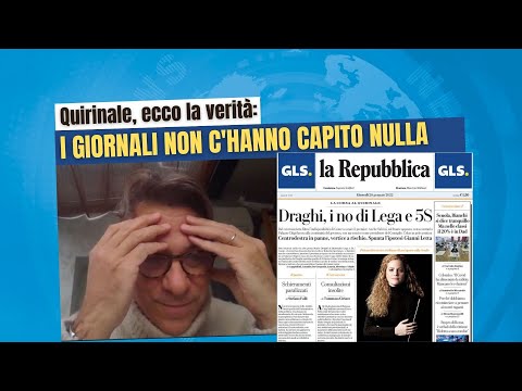 Zuppa di Porro 20 gen 2022 - Quirinale, ecco la verità: i giornali non c'hanno capito nulla