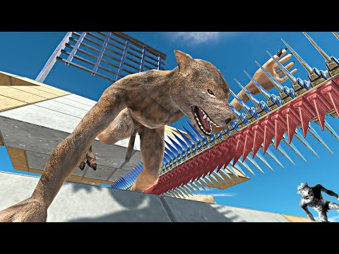 SPIKE FALL - Animal Revolt Battle Simulator #arbs