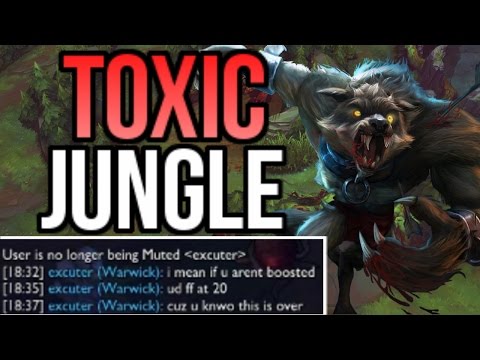TOXIC D3 WARWICK FLAMES ME AND GETS CARRIED! - Unranked To Rank 1 - Ep. 20