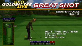 preview picture of video 'Golden Tee Great Shot on Southern Oaks!'
