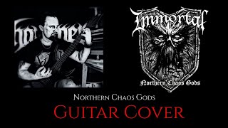 &quot;Northern Chaos Gods&quot; - Immortal. Guitar Cover by Valla