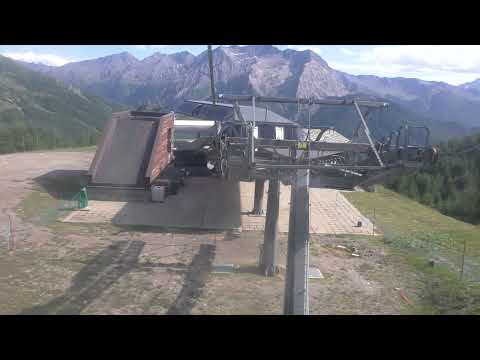 (30/07/2023) Discesa integrale estiva cabinovia Leitner "Fraiteve" - Sestrière (TO)