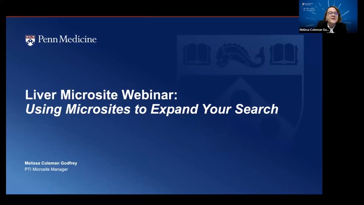 Watch video titled What Are Liver Living Donor Microsites? on YouTube