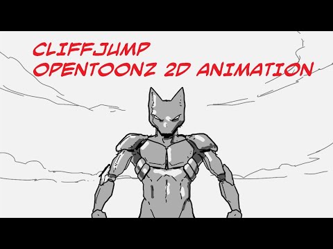 Cliff Jumper | Opentoonz 2D animation pencil test