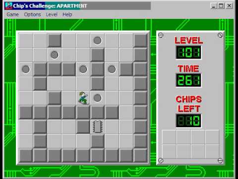 Chip's Challenge 1 Level 101 (Apartment) - 240 seconds