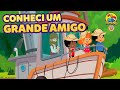 Conheci Um Grande Amigo 3 Palavrinhas VOLUME 8
