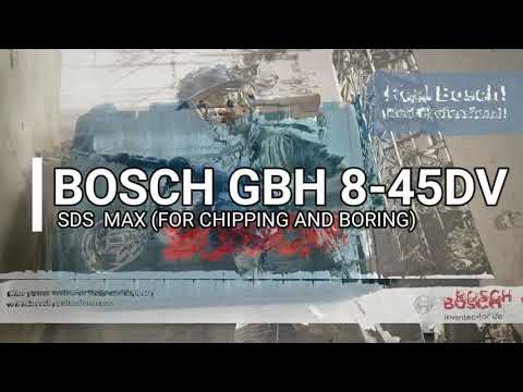 Bosch GBH 8 45DV Power Tool Test
