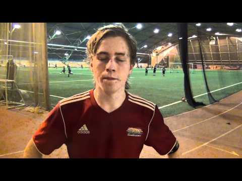 FC Jazzin  B-nuorten kapteeni Benjamin Tuovinen 2012