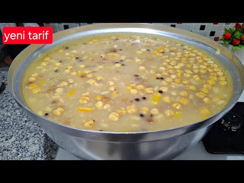 İLK KEZ AŞURE YAPACAKLAR İÇİN‼️DAKİKA DAKİKA TÜM DETAYLARI İLE MÜKEMMEL BİR AŞURE TARİFİ 👌