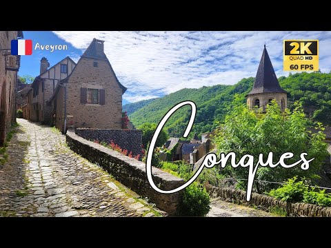 Conques, France: A Walking tour * The most beautiful villages in France*